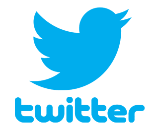 Twitter logo button